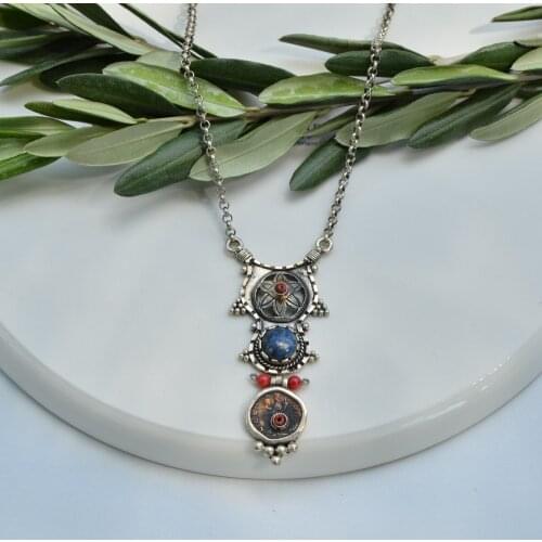 Handmade silver necklaces free shipping from Turkey