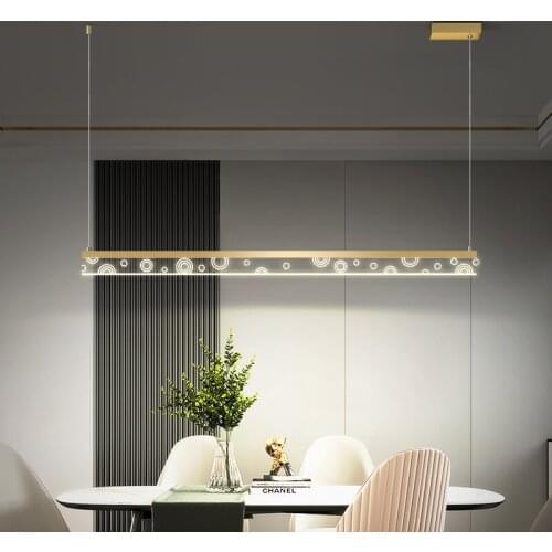 Gold color led Pendant lights For Kitchen Dining room Office lighting Modern Nordic lamp Pendant lamp hanging lights Fixtures
