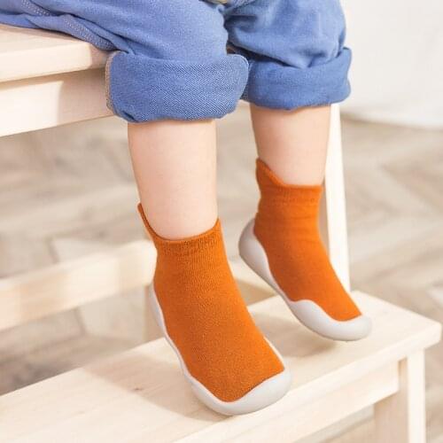 Infant Baby Boy Shoes Baby Sock Shoes Nonslip Floor Sock Shoes Baby Girl Soft Rubber Sole Shoes Toddler Sock Shoes Baby Booties