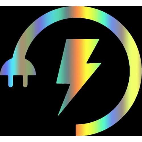 DS14 Various Sizes Colors Window Laptop Car Stickers Vinyl Decal Wire Plug Motorcycle For Dodge Challenger Accessories