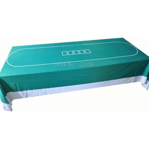 WP-050 Professional Water Resistant Poker Table Cloth, Texas Holdem, 1PC, Free shipping