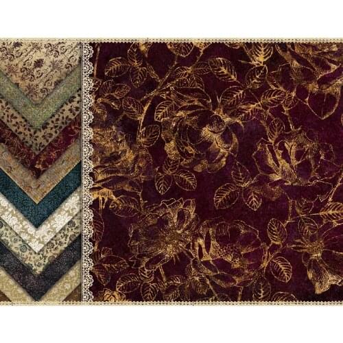 YPPCRAFT 12 Sheets Vintage Scrapbooking Pads Paper Origami Art Background Paper Card Making DIY Scrapbook Paper Craft