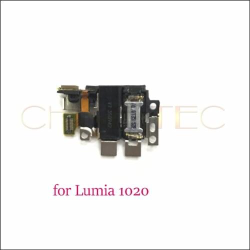 1x Original For Nokia Lumia 1020 Earphone Headphone Audio jack Flex Cable Ribbon with earpiece