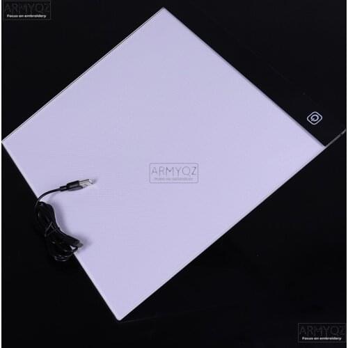 2021 new B4 30x30cm three-level dimmable LED light pad drawing board pad tracking light box goggles easy diamond coating