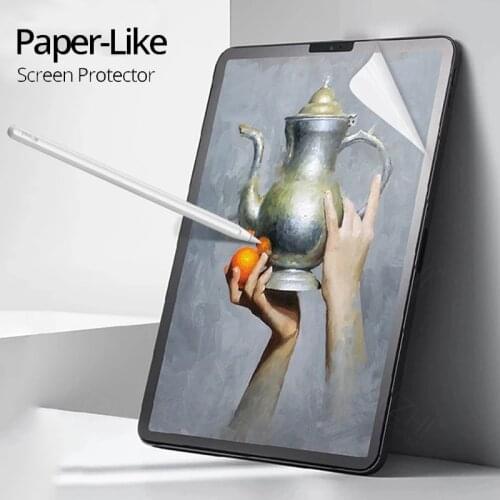 Like Writing on Paper Screen Protector For Samsung Galaxy Tab S7 S 7 FE Plus Lite S7FE S7Plus 12.4 Drawing Anti-Glare Mate film