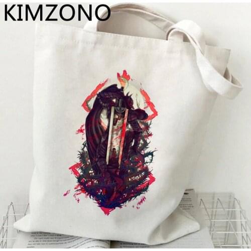 Berserk shopping bag shopper bolsas de tela bolsa jute bag tote shopping bag reusable net sacolas