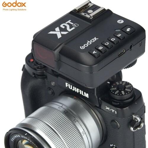 Godox X2T-F X2TF i-TTL Bluetooth 1/8000s HSS 2.4G Wireless Trigger Transmitter for Fujifilm Camera V1 TT685F AD200 AD300P