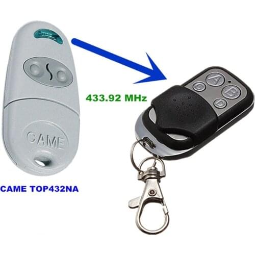 Duplicator Remote Control Copy CAME TOP 432NA Universal Garage Door Transmitter
