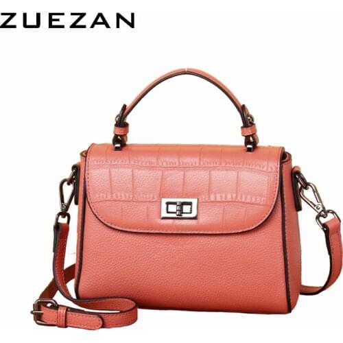 Girls Flap Leather Bag,100% Natural Cows Skin, Women GENUINE LEATHER Handbag, Fashion Female Crossbody bag D046