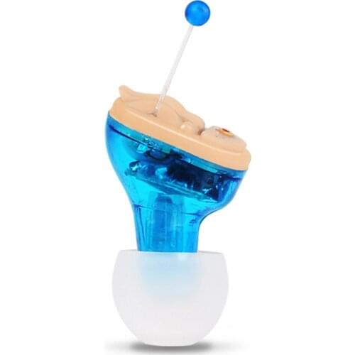 NEW Best Sound In-ear Sound Amplifier Super Mini Hearing Aid Aids Device Adjustable Tone Personal Ear Care Tools High Quality