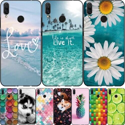 Silicone Case for Huawei Nova 3 3i 3e Case Soft TPU Cover for Nova3 Nova3i INE-LX2 INE-LX9 Back Cover Coque Bumper Shell Fundas