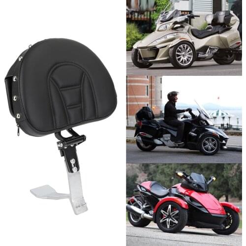 Artudatech ATV Driver Backrest fit for Can Am Spyder RT SE6 SM6 SE5 SM5 Roadster Motor Bike Accessories Parts