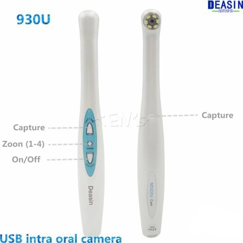 Good Quality 2016 New USB Dental Intraoral Camera 2.0 Mega Pixels MD930U NEW Arrival 6 LED Light dental endoscope