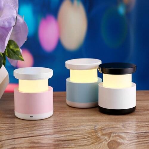 USB Rechargeable Wireless Push And Pull Night Light Retractable Indoor Night Lighting Adjustable Cool And Warm