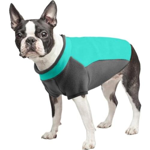 Winter Pet Dog Clothes Windproof Autumn Warm Dog Hoodies Stand-Up Collar Coat Sport Stretchy Fleece Jacket for Small Medium Dogs