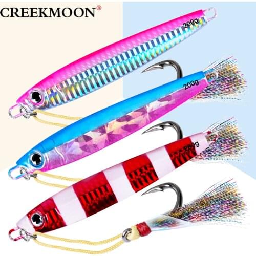 5pcs/lot Lead Fish 80g-100g-150g-200g Fishing Lures 5 color Fishing Bait Casting Lure Deep sea Jig Fishing Tackle