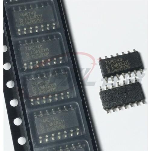 74HC74D 74HC74 SOP-14P 3.9MM NEW ORIGINAL 10PCS/LOT