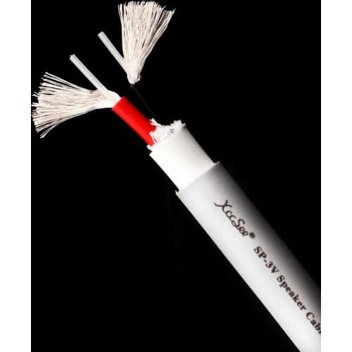 Audiophile Purity 99.997% OFC Silver Plated DIY HIFI Audio Speaker Bulk Cable