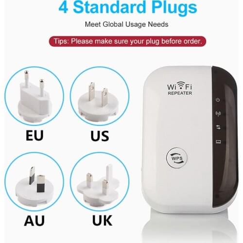 Wireless WiFi Repeater Amplifier WiFi Extender 300Mbps Wi-Fi Range Extender Wi Fi Signal Amplifier Booster 802.11N Access point