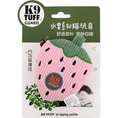 Charmingpet pet cat Voice small toy cat toy fruits pet toys pet Tooth Grinding training Squeak Toys