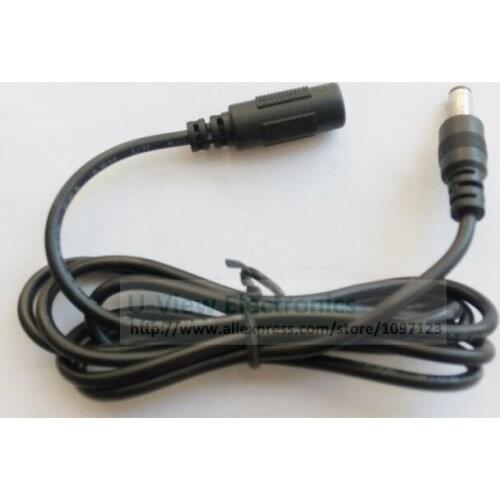 DC Power 5.5x2.1mm Male to Female Plug Extension Connector Cable For CCTV Camera DVR/Free Shipping/1PCS