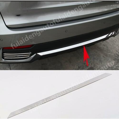 For Lexus NX200t NX300h 2017-2021 Stainless Steel Rear bumper Protector cover trim car accessories