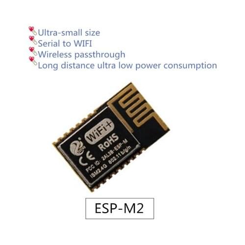ESP-M2 WiFi Module,ESP8285 Module is Compatible with ESP8266,Versatile, Long Distance and Low Power Consumption