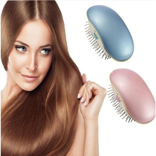 Ionic Electric Hairbrush Electric Ionic Hairbrush Negative Ions Hair Comb Brush Hair Modeling Styling Magic Hairbrush Portable