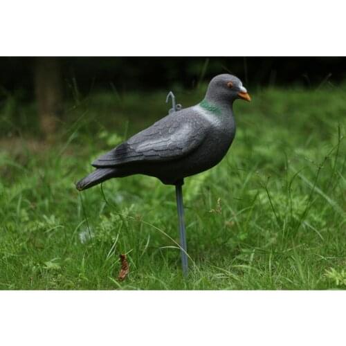 Pigeon Decoy Hunting Bait Shooting Trap Pest Control Garden Scarecrow 30cm