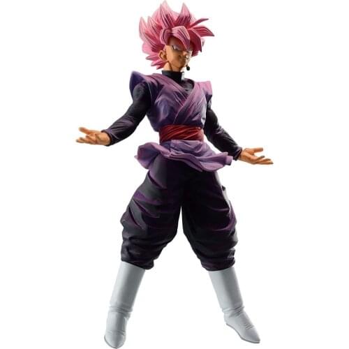 25CM Dragon Ball Fighting Black Zamas Super Saiyan God Son Goku Action Humanoid Gift Box Handmade Toy Doll Doll Childrens Gift