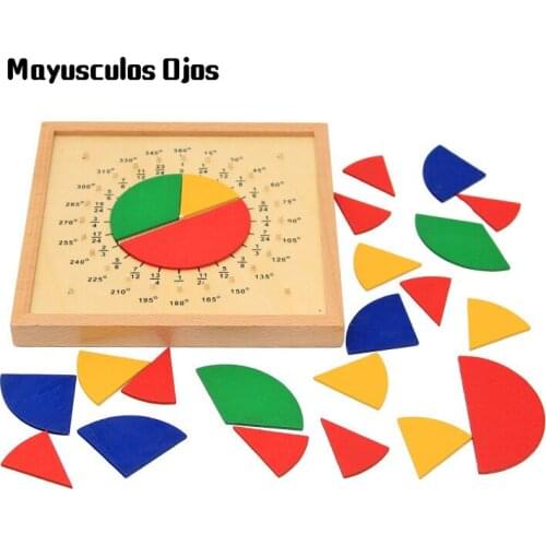 Montessori Professional Edition Round Score Board Children Montessori Math Teaching Aids Kindergarten Early Education Toys