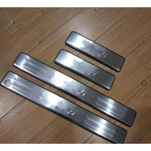 ACCESSORIES FIT 2012 2013 2014 for MAZDA CX-5 CX5 STAINLESS DOOR SCUFF SILL PANEL STEP PLATE TRIM COVER KICK STEP PLATES 2015
