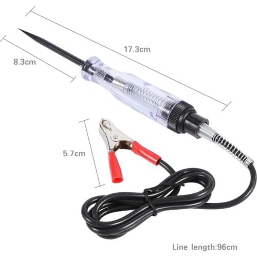 DC 6V 12V 24V Auto Car Truck Motorcycle Circuit Voltage Tester Test Pen Car Diagnostic Tools Fuses Test Electrical Tool