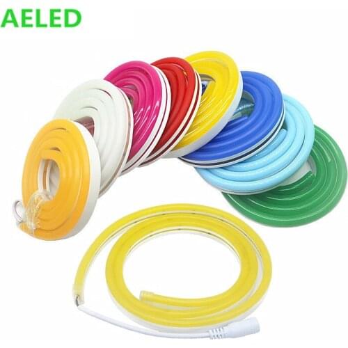 Led Strip 12V Waterproof 2835 120Led/m Ribbon Led Neon Light Strip 12V IP67 White/Warm White Red Green Blue Pink Yellow Led Tape