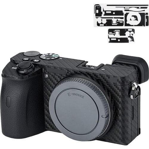 Anti-Scratch Camera Body sticker Carbon Fiber Protective Film 3M Stickers Protector for Sony A6600 for Cameras Decoration