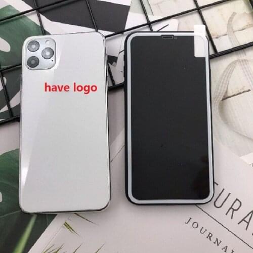 Front/Back Protective Tempered Glass For iPhone 11Pro XS Max XR XS X 7 8 6 6s Plus 11pro back Glass Screen Protector Rear Film