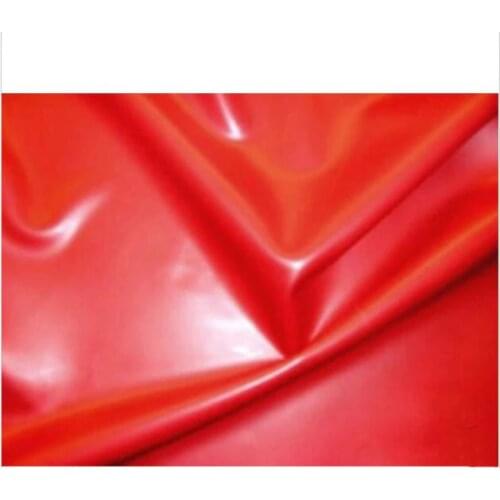 0.4mm Red Latex Rubber Sheet 200cm x 200cm latex bed sheets with glued seams