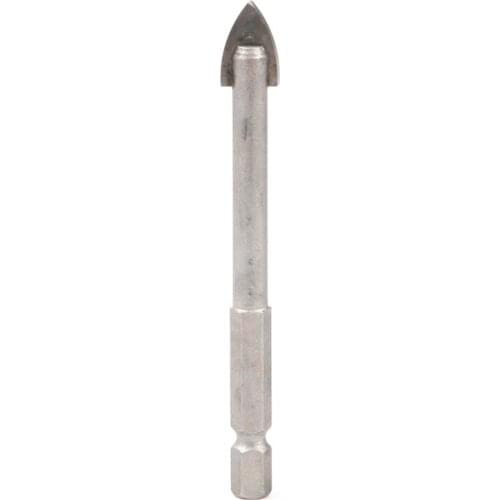 1PCS Hex Shank 8MM Carbide Drilling Bit Glass Ceramic Tile Opener Drill Bit of Cemented Carbide Tool Bit