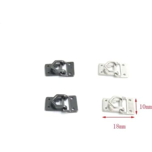 10pcs/lot 18mm*10mm Good quality hook and eye for craft collar hook Metal buttons sewing accessory