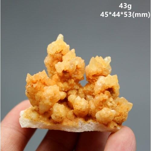 100% natural Orange Calcite mineral specimen stones and crystals healing crystals quartz gemstones free shipping