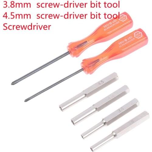3.8mm 4.5mm Tri-wing Security Bit Screwdriver For NS For NES For SNES For N64 For Game Boy For SEGA Set