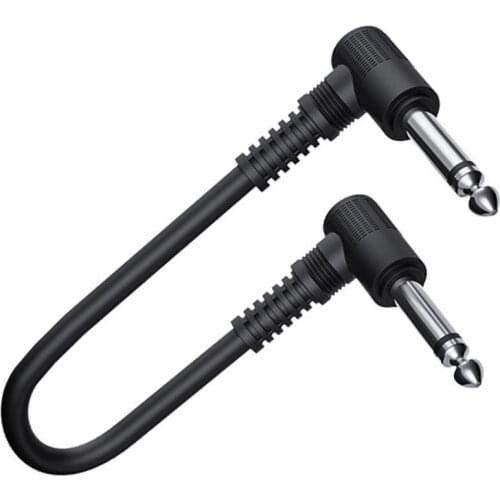 6.35 Electric Guitar Effect Pedal Cable 15cm Guitar Amplifier Patch Cord