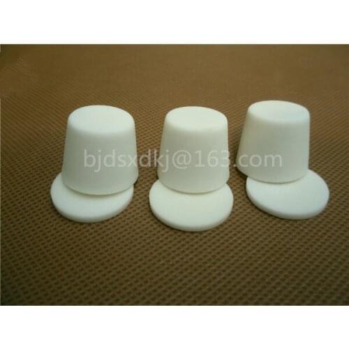 99.3% alumina crucible / 3ml / with lids / Arc-Shaped / corundum crucible / Al2O3 ceramic crucible / Sintered crucible