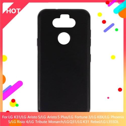 Aristo 5 Plus Case Matte Back Cover For LG Fortune 3 K8X Risio 4 Tribute Monarch Q31 K31 Rebel L355DL Phone Case Slim shockproof