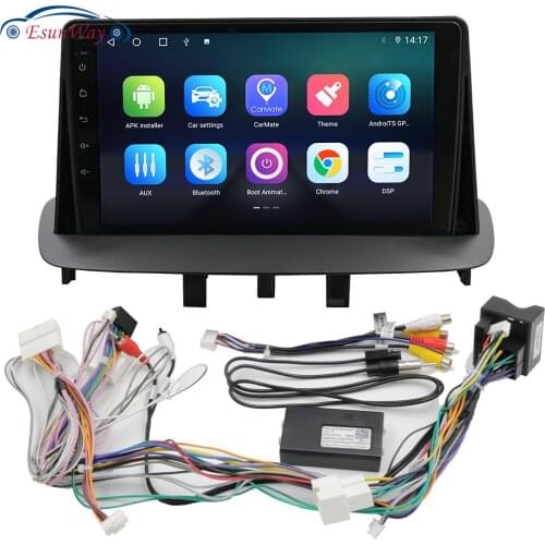2Din Android 10 Car Radio Multimedia video Player For Renault Megane 3 Fluence 2008-2010 2011 2012 2013 2014 GPS Navigation