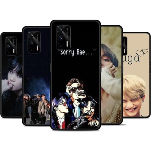Rap RM JIMIN JIN SUGA For Realme 8 GT Neo Flash Edition Explorer Master Q3 Pro Narzo30 C21 C20 C11 C20A C21Y Phone Case