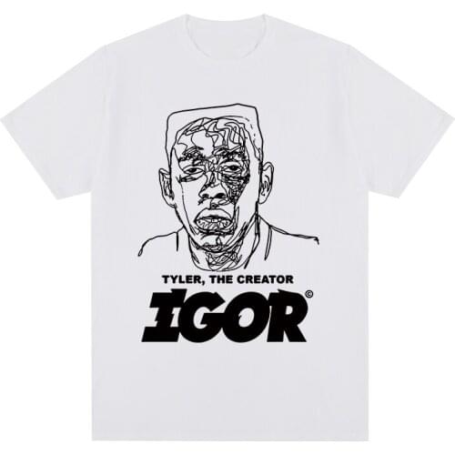 Igor Tyler The Creator message Golf Wang Skateboard hip hop music t-shirt Cotton Men T shirt New TEE TSHIRT Womens