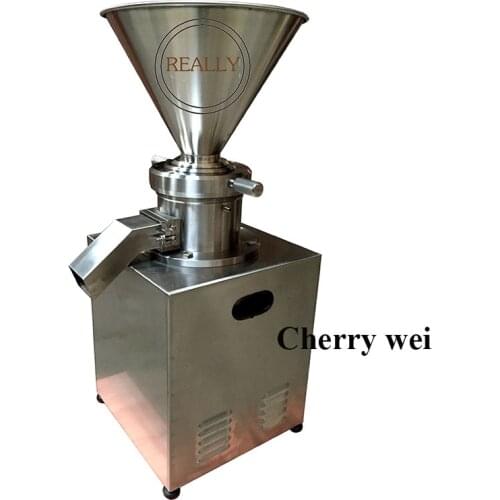 Hot sale CE automatic peanut butter colloid mill production line sesame paste seed grinder maker machine