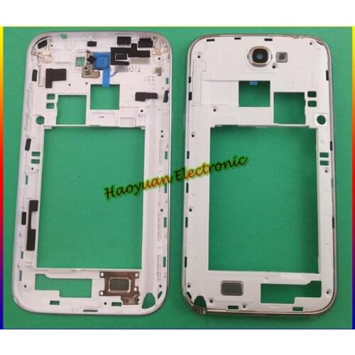 HAOYUAN.P.W Original New Middle Plate Housing Cover Case+Open Tool For Samsung NoteII N7100 Free Shipping WHITE