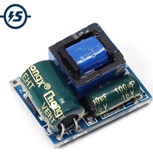 AC-DC 5V 600mA 3W Isolated Switching Power Supply Module 220V to 5V Buck Step Down Module Voltage Regulator for Arduino